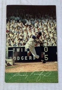 1979 Sandy Koufax Kolor view press postcard - Picture 1 of 6