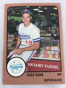 1988 Spokane Indians-ProCards Minor League Baseball Card-Chad Kuhn