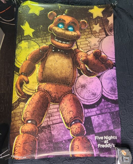 Freddy Fazbear Fnaf 1 Poster for Sale by QuestTheLynx