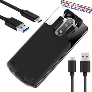 Large Capacity 6800mAh Battery Charger Power Case for LG V40 ThinQ LM-V405 Phone - Picture 1 of 1