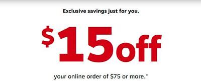Staples $15 Off Your Online Order Of $75 Or More, Exp. 07/08/2022 • 1.69$