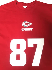 Kid Size -Travis Kelce Kansas City Chiefs T Shirt - Picture 1 of 6