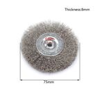 312 Crimped Wire Wheel Brush Wear Resistant and Efficient 150mm Diameter