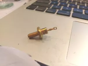 NOS Rare TM84 Gold Finish DIODE MFD BY COLUMBUS ELECTRONICS CORP - Picture 1 of 1