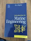 Introduction To Marine Engineering Revised 2Nd Edition By D A Taylor