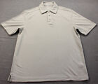 Age of Wisdom  Mens Gray Super Soft Modal Blend Short Sleeve Polo Shirt  NEW  S