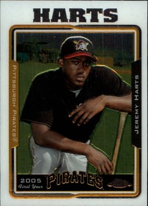 2005 (PIRATES) Topps Chrome Update #139 Jeremy Harts FY RC