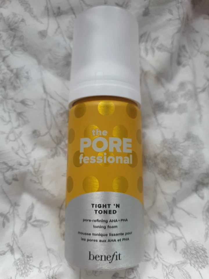 Benefit The Porefessional TIGHT N TONED Pore Refining AHA PHA Toning Foam 60ml