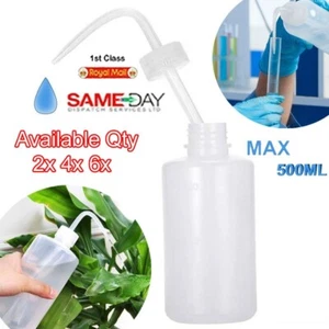 Curved Diffuser Soap Wash Squirt Squeeze Bottle For Lab Watering Science Oil Etc - Picture 1 of 8