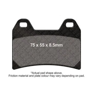 EBC Extreme Pro HH Brake Pad Set Front Left Ducati Sport 620 2003 - Picture 1 of 4