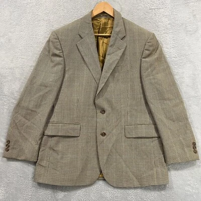 Alexandre London Savile Row Blazer 42S Houndstooth 100% Wool Preppy - Image 1 of 4