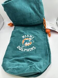 Miami Dolphins Wine Bag Sc Christmas With Ties