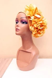 Yellow Turban Women Turban - Picture 1 of 3