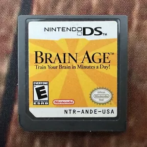 Brain Age per Nintendo DS - CARTUCCIA SFUSA - Foto 1 di 3