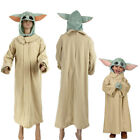 ◈Kinder Baby Yoda Kostüm The Mandalorian Star Wars Cosplay Halloween Kostüm