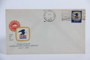 Ersttagsbrief -- Einweihung des United States Postal Service -- 8 ¢ -- 1971 - Bild 1 von 2