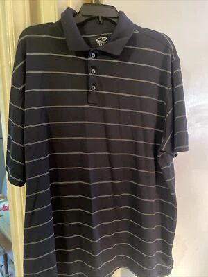 Camisa de golf Champion C9 para hombre XXL azul marino con rayas blancas polo de golf Foto 1 de 4