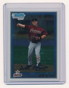 JOSE ALTUVE 2010 BOWMAN CHROME PROSPECTS #BCP137 RC *HOUSTON ASTROS* A