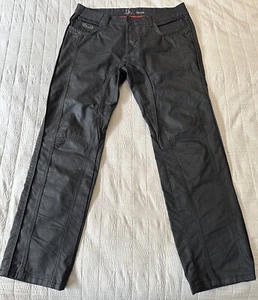 Isaac B Men's Distressed Denim Jeans 36 With Zipper Pockets & Stitch D - Picture 1 of 9