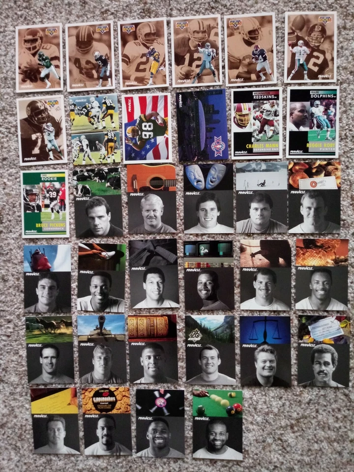 1991 Pinnacle Football Singles #'s 211-415. Your Choice. Choose from Drop Down. - Image 1 of 1