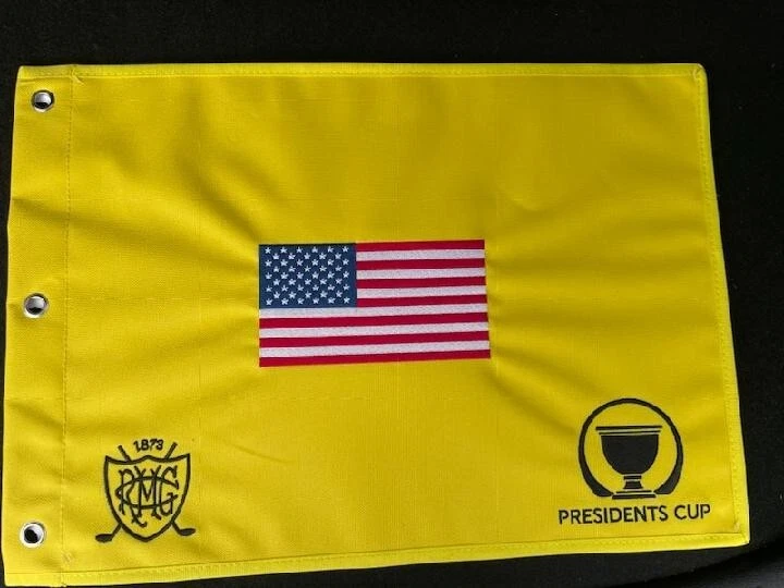 2024 Presidents Cup pin flag Royal Montreal Golf Club open ryder british pga - Image 1 of 1