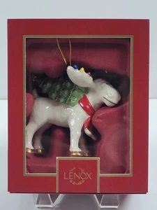 Ornamento Lenox Marcel the Moose 2024 ~ Nuevo en caja - Imagen 1 de 12