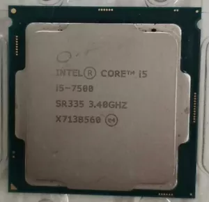 Intel Core i5-7500 3.4GHz quad-core SR335 LGA1151 socket CPU processor i5-7500 - Picture 1 of 1