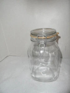 Fidenza Locking Jar Made In Italy Vintage - Picture 1 of 8