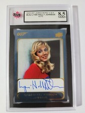 Holly Johnson 2020 James Bond Villans & Henchmen Auto Card KSA Graded 8.5!