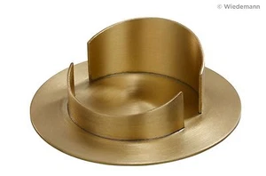 Kerzenständer Messingleuchter für Ø 60mm Kerzen Gold / Kommunion/ Taufe / NEU - Bild 1 von 1