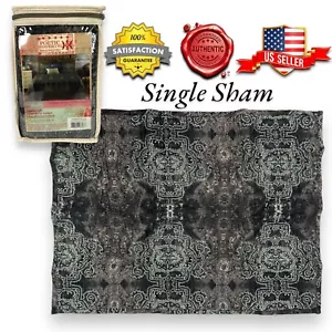 SINGLE Poetic Wanderlust Gigi Standard Pillow Sham by Tracy Porter 20x26" GRAY - Picture 1 of 7