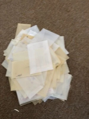 200 sobres de cristal, diferentes tamaños, ¡usados!! Foto 1 de 3