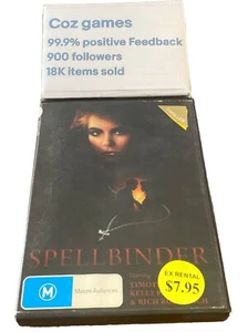 SPELLBINDER DVD MOVIE KELLY PRESTON, TIMOTHY DALY WITCHCRAFT REGION 4 EX-RENTAL - Picture 1 of 3