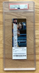 Julio Rodriguez MLB Debut Full Ticket Stub PSA 10 Seattle Mariners Actual Date - Picture 1 of 2
