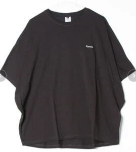 Sanrio Characters Kuromi Dolman Sleeve Back Print T-shirt Chacoal Gray JP LTD - Picture 1 of 12