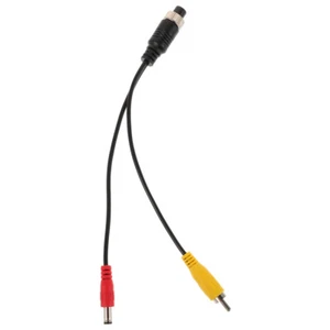 Car Reverse Camera Connector Adapter With 4-Pin Extension Cable Female Cable - Picture 1 of 12