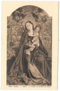 COLMAR 68 Musée - La Vierge au buisson de Roses Haut-Rhin CPA sépia non circulée - Bild 1 von 2