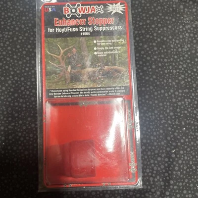 Bowjax Enhancer Stopper For Hoyt/Fuse String Suppressors #1064 - Image 1 of 3