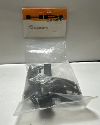 HPI Racing A402 Front Upright Set For RS4 Pro 3 Vintage RC Part - Image 1 of 4