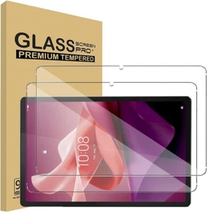 2 Pcs Lenovo Tab P12 12.7 2023 TB370F Screen Protector Tempered Glass Film Cover - Picture 1 of 12