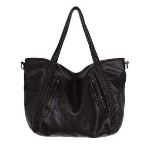 Extra Large Purses for Women Oversized Slouchy Bag Black Handbag Women Multi-... - Picture 1 of 9