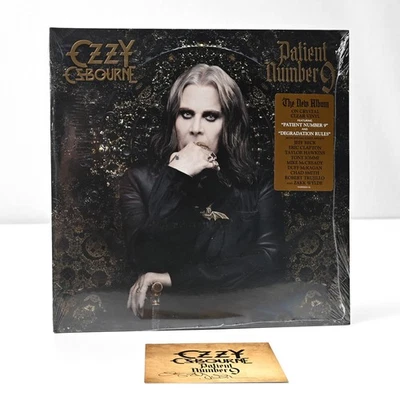 Ozzy Osbourne SIGNED Limited Edition Crystal Clear Vinyl Patient Number 9 - Read - Image 1 of 4