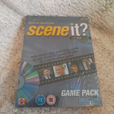 Scene It ? Movie Edition Game Pack (2005) - The DVD Game / NEW & SEALED - Image 1 of 4