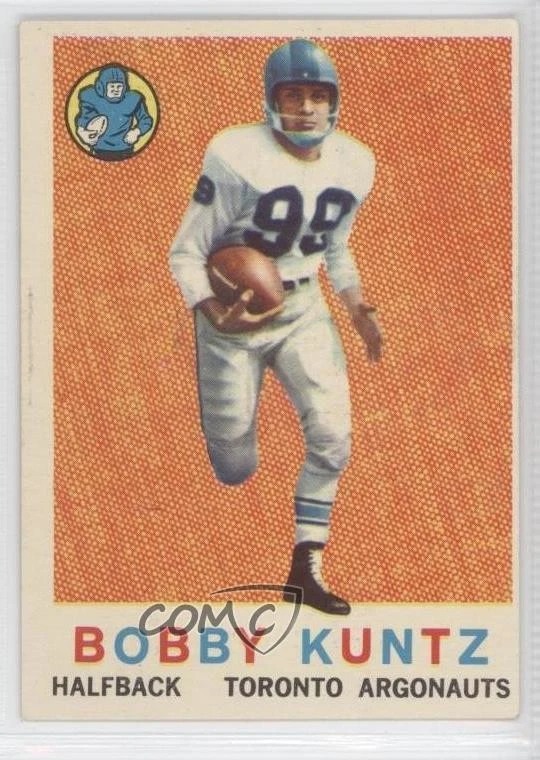 1959 Topps CFL Bobby Kuntz Bob Kuntz #64 - Image 1 of 2