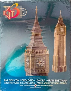 Domus Kit Big Ben con L’orologio Londra Paper Board - Picture 1 of 1