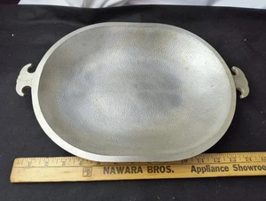 Vintage Approx. 15" Oval Guardian Service Ware Aluminum Serving Tray Platter - Picture 1 of 5