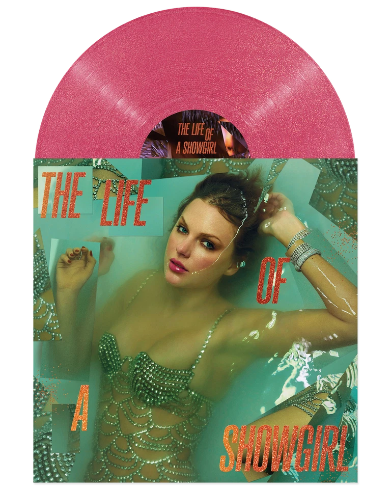 Taylor Swift The Life of a Showgirl Sequins Are Forever Magenta Vinyl - PRESALE - Image 1 of 2