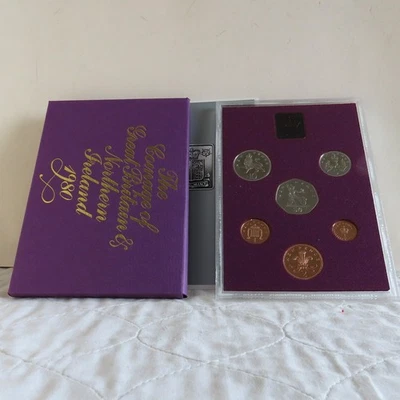 1980 ROYAL MINT 6 COIN PROOF SET - sealed/outer - Image 1 of 2