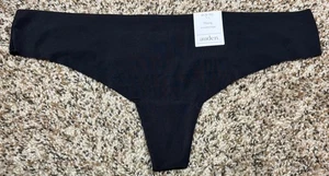 Tanga Auden borde invisible negro. Talla: M (8-10). - Imagen 1 de 6