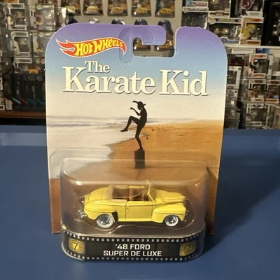 Hot Wheels Retro Entertainment Series The Karate Kid ‘48 Ford Super De Luxe New - Image 1 of 2